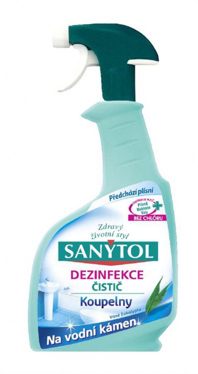 Sanytol vodní kámen-koupelna 500ml pumpa | Čistící a mycí prostředky - Speciální čističe - Koupelny Sanytol vodní kámen-koupelna 500ml pumpa | Čistící a mycí prostředky - Speciální čističe - Koupelny